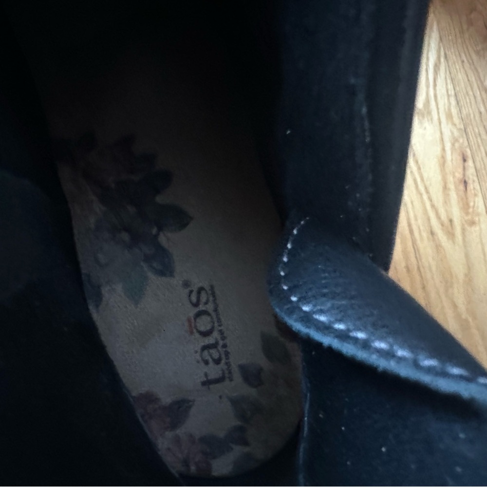 🚨NWOT🚨 Taos Footwear Black Leather Ankle Booties - Picture 5 of 7